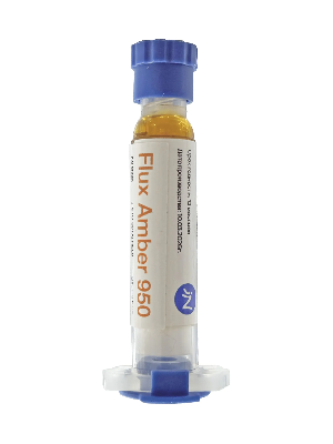 Флюс-гель iNikitoz Flux Amber 950 для BGA и SMD (Безотмывочный; 5 мл) фото в интернет-магазине 05gsm.ru