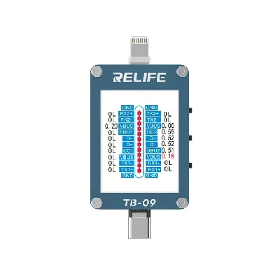 Автоматический тестер зарядки Relife TB-09 фото в интернет-магазине 05gsm.ru