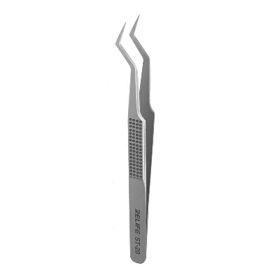 Пинцет изогнутый Relife ST-20 фото в интернет-магазине 05gsm.ru