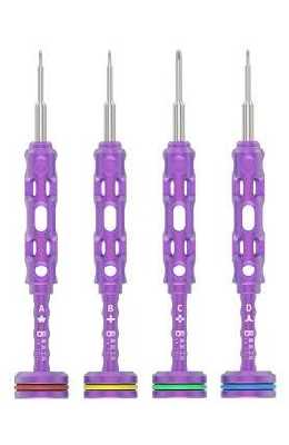 Набор отверток LB Tool Kirin (2D-биты; 4 штуки) фото в интернет-магазине 05gsm.ru