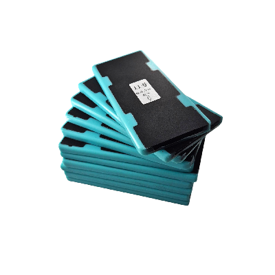 Набор ковриков для ламинатора Nasan под Xiaomi/Huawei/Realme/OPPO (Бирюзовые; 11 штук) фото в интернет-магазине 05gsm.ru