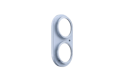 Защита камеры Trusmi TG09-03 Integrated Armor Metal Lens Protector для iPhone 17 светло-синий фото в интернет-магазине 05gsm.ru