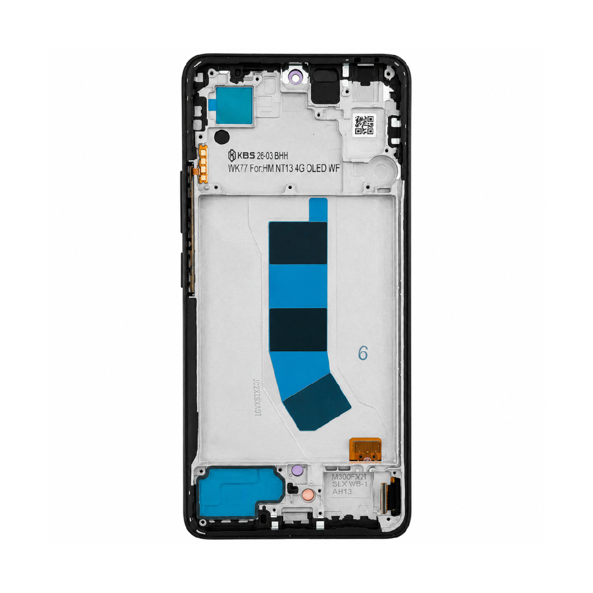 Дисплей с рамкой Redmi Note 13 4g OLED (KBS)