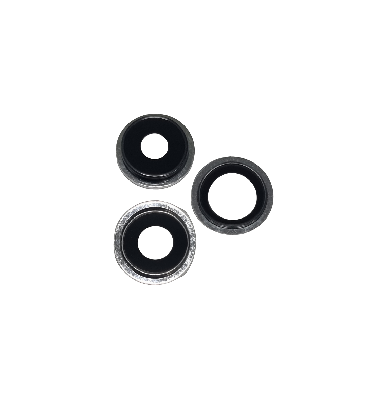 Стекло + кольцо на камеру (комплект) iPhone XR под 13 Pro белое фото в интернет-магазине 05gsm.ru