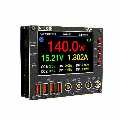 Амперметр-мультиметр i2C C09 (Со встроенной платой мультиметра; 140 Вт) фото в интернет-магазине 05gsm.ru