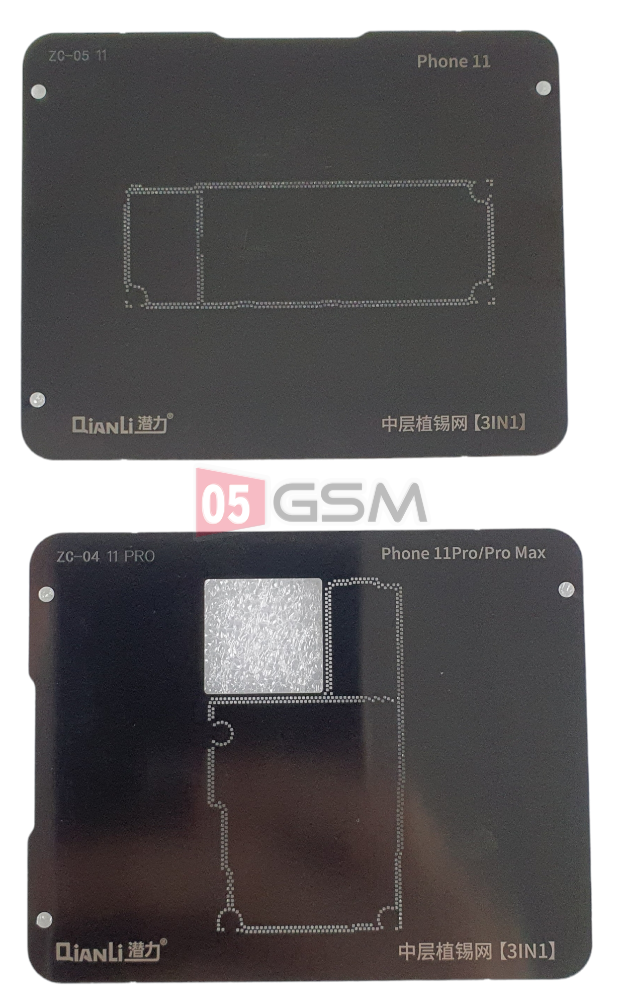 Middle Frame iPhone 11 / 11 PRO / 11 PRO MAX Qianli - Монтажный стол для материнских плат фото в интернет-магазине 05gsm.ru