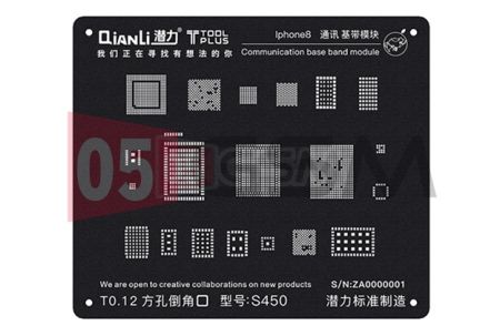 Трафарет 2D для BGA Qianli S450 iPhone 8G (Сеть) фото в интернет-магазине 05gsm.ru