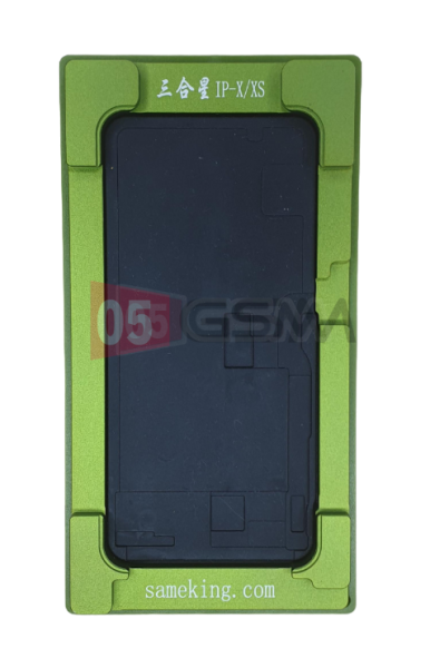 Форма для дисплея iPhone X/XS ЗЕЛЕНАЯ (Green Mold) фото в интернет-магазине 05gsm.ru