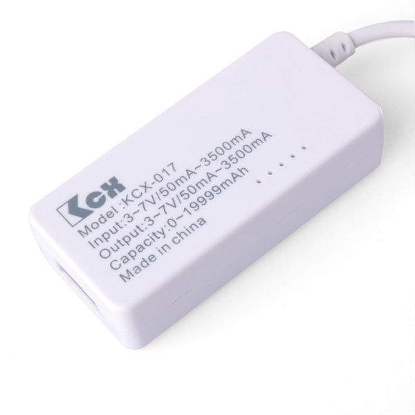 USB тестер KCX-017 С КАБЕЛЕМ (4-30V / 3A) фото в интернет-магазине 05gsm.ru