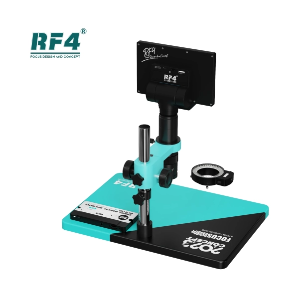 Микроскоп электронный со встроенным мультиметром RF4 RF-50M фото в интернет-магазине 05gsm.ru