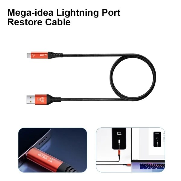 Mega-Idea Lightning Port Restore cable фото в интернет-магазине 05gsm.ru