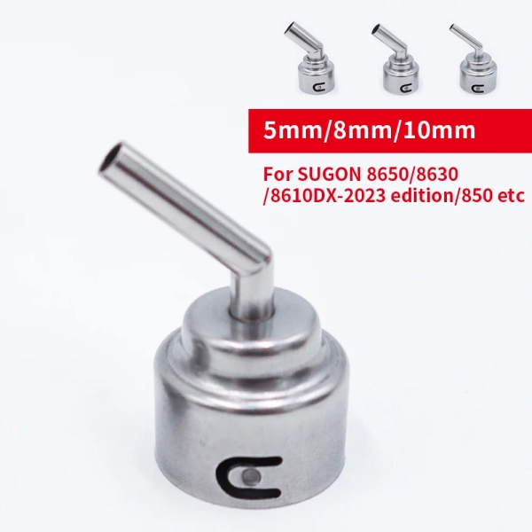 Насадки на фен 5/8/10 мм для Sugon 8650 New version (Угловые 3шт) фото в интернет-магазине 05gsm.ru