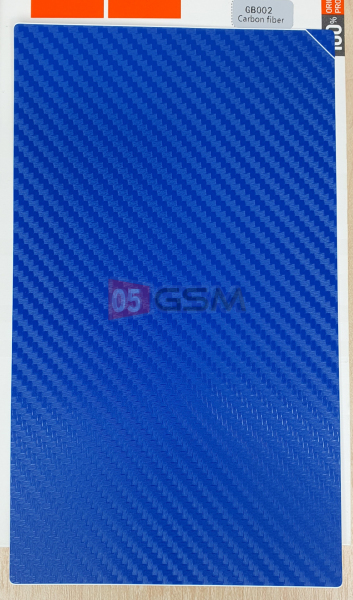 Защитная пленка на крышку для Плоттера HOCO (GB002/Carbon синий) (штучно) фото в интернет-магазине 05gsm.ru