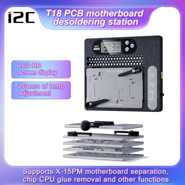 Нижний подогрев плат i2C T18 PCB (iPhone X-15series) фото в интернет-магазине 05gsm.ru