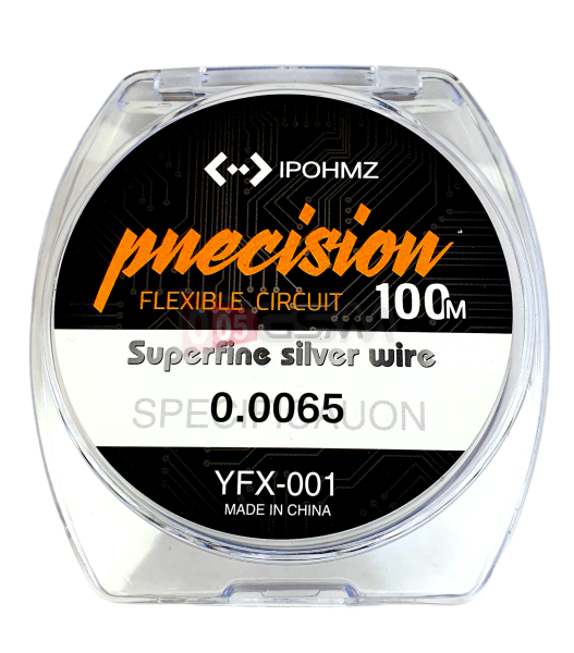 Серебряная нить для перемычек iPohmz YFX-001 (100m 0.065mm) фото в интернет-магазине 05gsm.ru