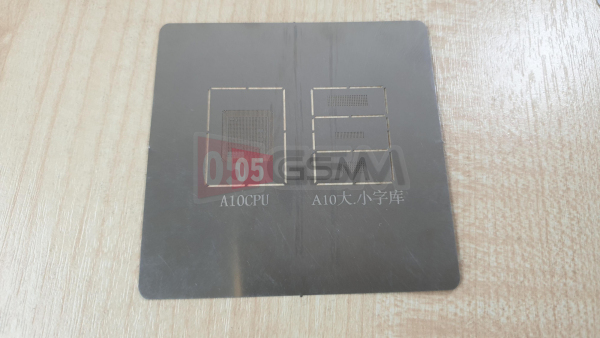 Трафарет для BGA микросхем A10 CPU фото в интернет-магазине 05gsm.ru