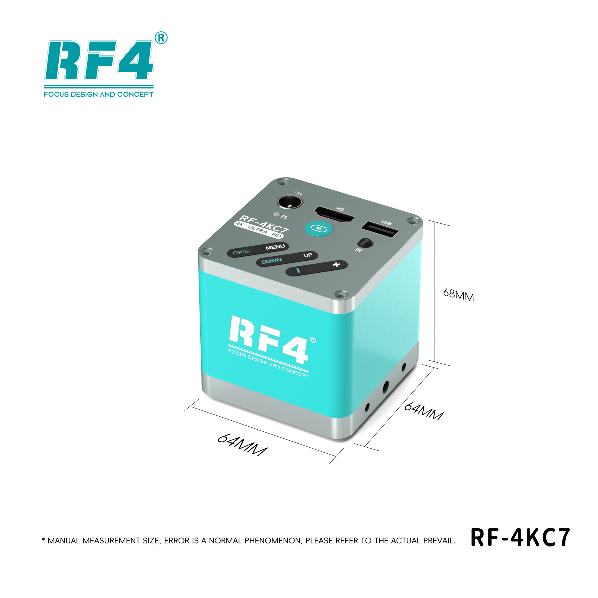 Камера на микроскоп RF4 RF-4KC7 (1080P/4K) фото в интернет-магазине 05gsm.ru