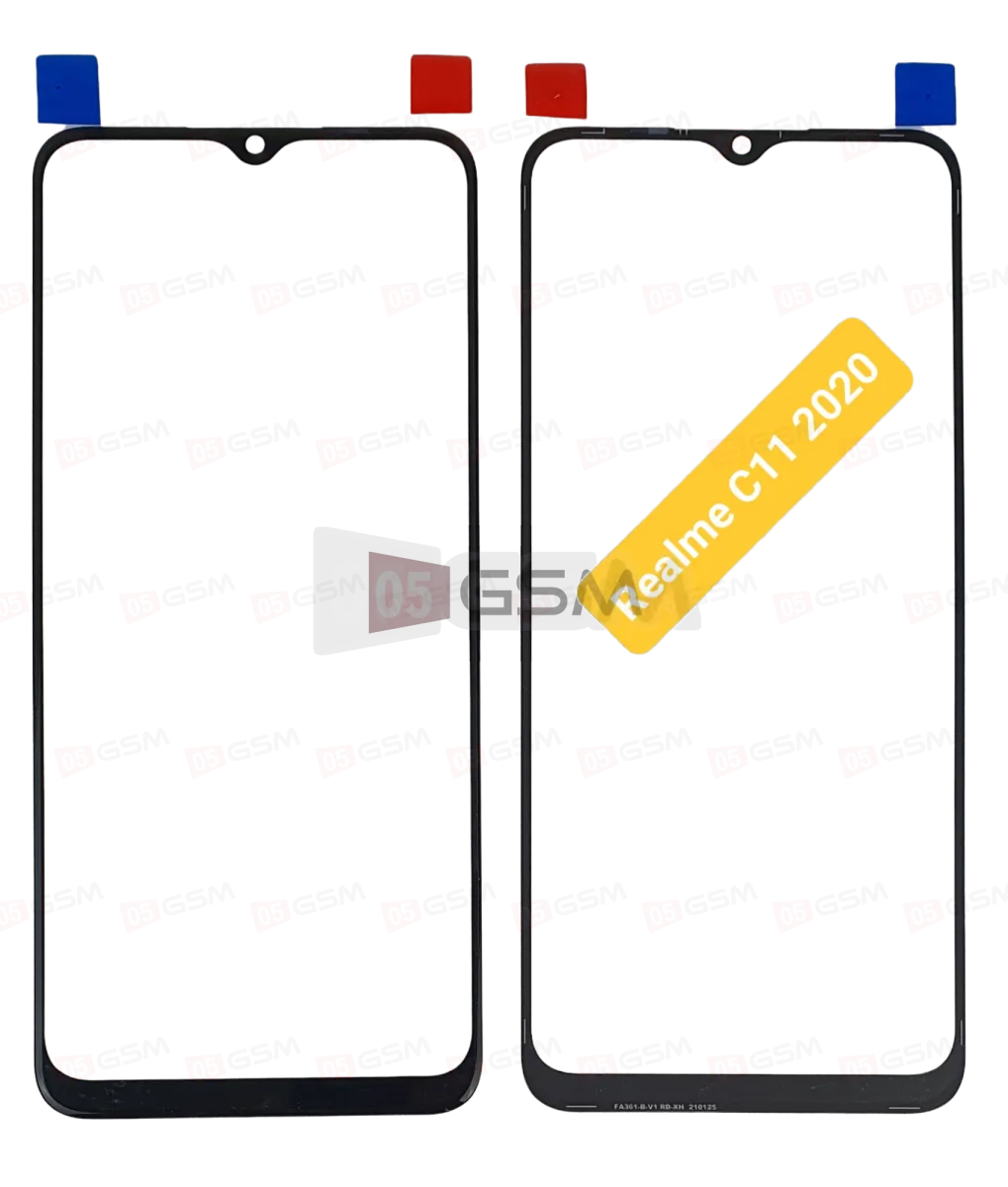 Стекло Realme C11 черный фото в интернет-магазине 05gsm.ru