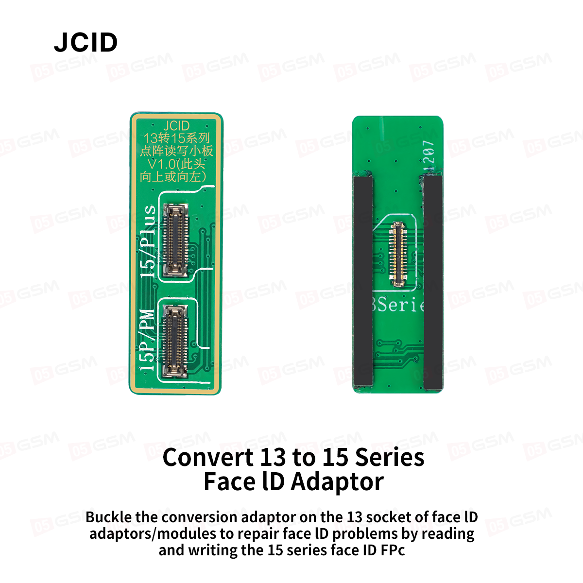 Дополнение на плату JCID V1SE/V1S PRO Dot projector/Face iD (Для добавления 15 серий) фото в интернет-магазине 05gsm.ru