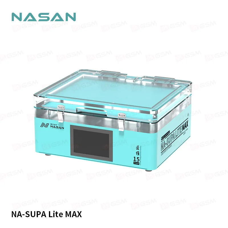 Комплект для переклейки дисплеев Nasan Supa Lite B5 Max (Ламинатор, барокамера, помпа и компрессор) фото в интернет-магазине 05gsm.ru