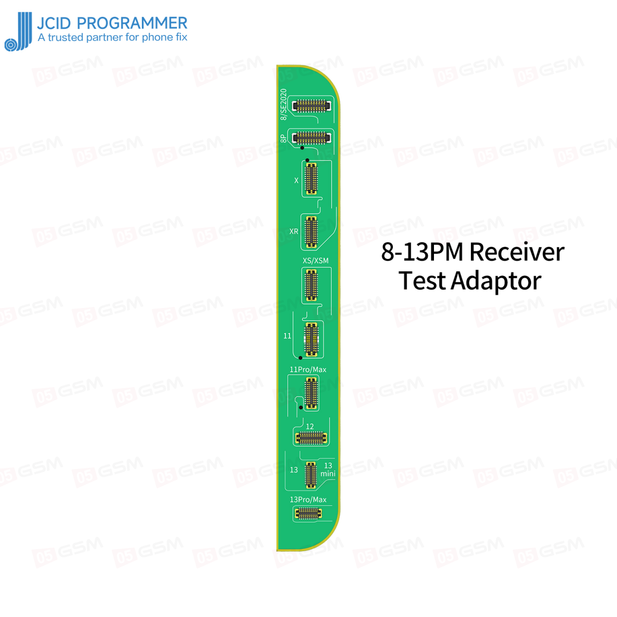 Плата на программатор JCID V1SE/V1S PRO Receiver small board 8-13 Pro Max фото в интернет-магазине 05gsm.ru