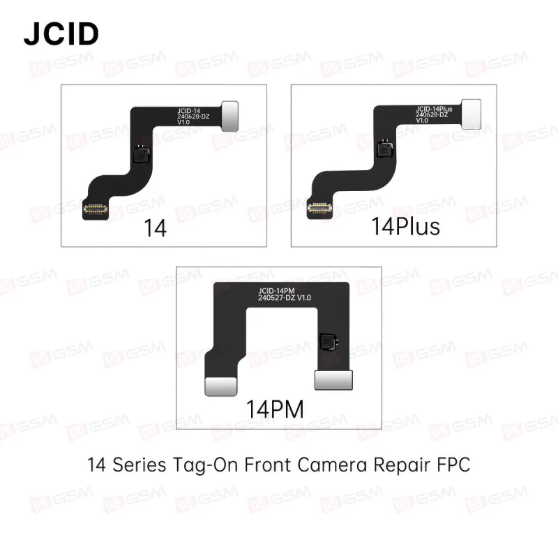 Шлейф для замены фронтальной камеры без пайки на iPhone 14 (JCID-14 Tag-On Front Camera) фото в интернет-магазине 05gsm.ru