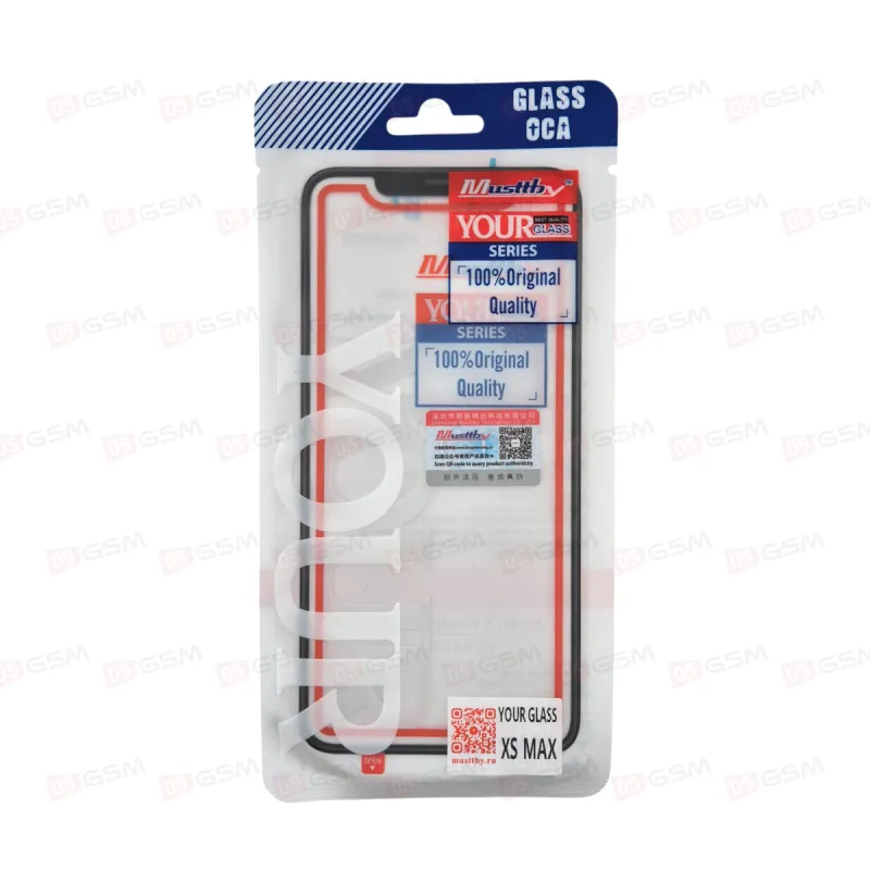 Стекло + OCA iPhone XS Max Original (Musttby) фото в интернет-магазине 05gsm.ru