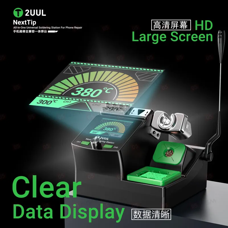 Паяльная станция 2UUL NT210 NextTip (Ручка 210 и 1 жало) фото в интернет-магазине 05gsm.ru