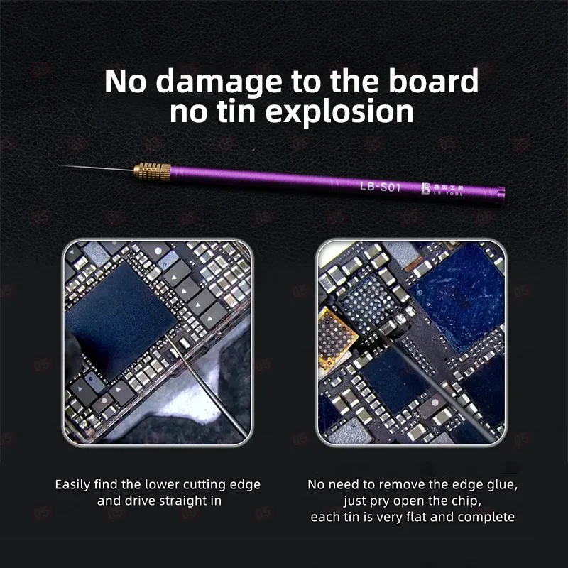 Держатель с гибкой иглой для снятия микросхем LB Tool LB-S01 фото в интернет-магазине 05gsm.ru