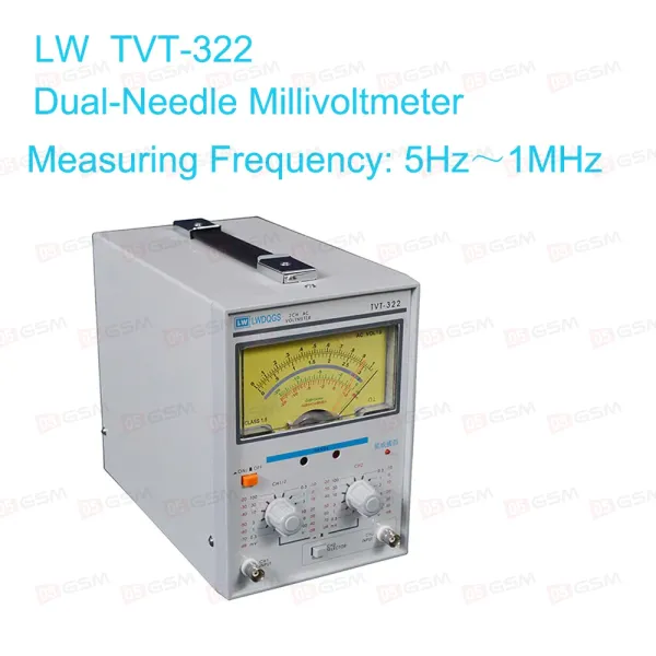 Двухканальный милливольтметр LWDQGS TVT-322 фото в интернет-магазине 05gsm.ru