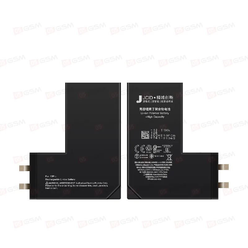 Аккумулятор усиленный без шлейфа iPhone 13 Pro (JCID; High Capacity Cell; 3300 мАч) фото в интернет-магазине 05gsm.ru