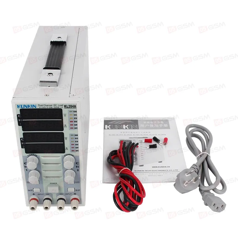 Двухканальная электронная нагрузка постоянного тока Kunkin KL284A фото в интернет-магазине 05gsm.ru