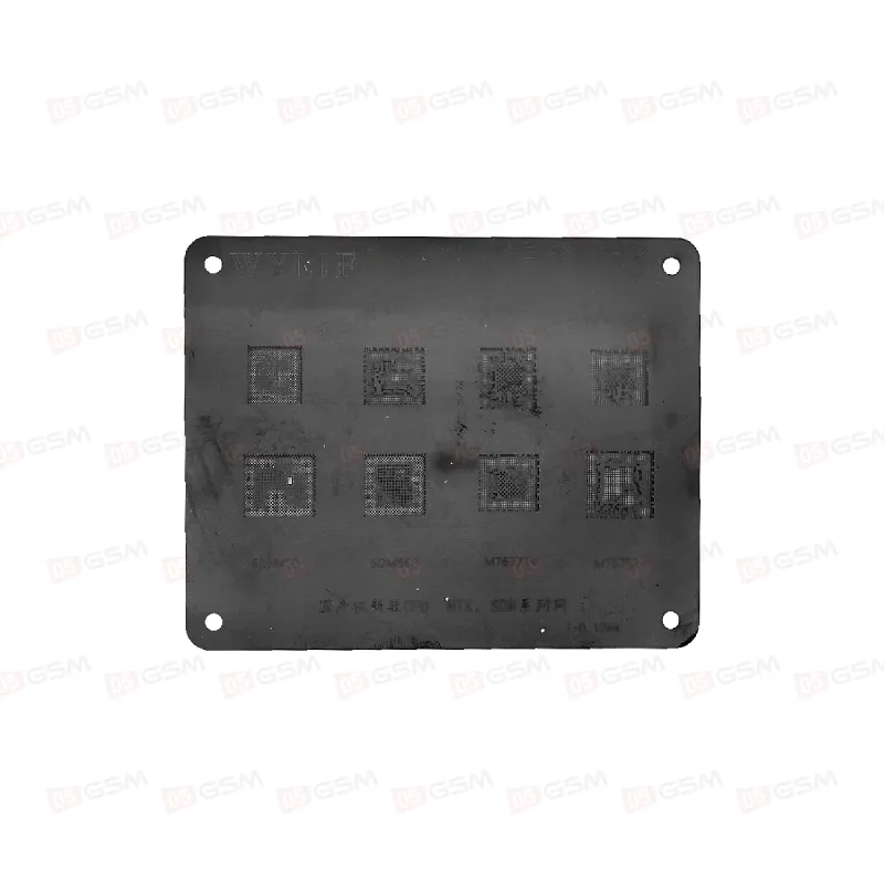 Трафарет для BGA Wylie Wl-63 (PM/MTK/MT 6371P/6370P/6356W/6355W/6358W/6357/6336WP/PM540/660/640/845) фото в интернет-магазине 05gsm.ru