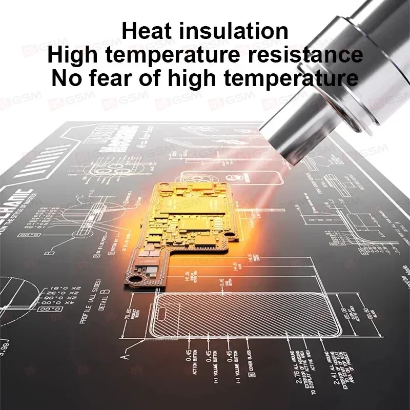 Монтажный коврик Mechanic V78 (600x350x2 мм) фото в интернет-магазине 05gsm.ru