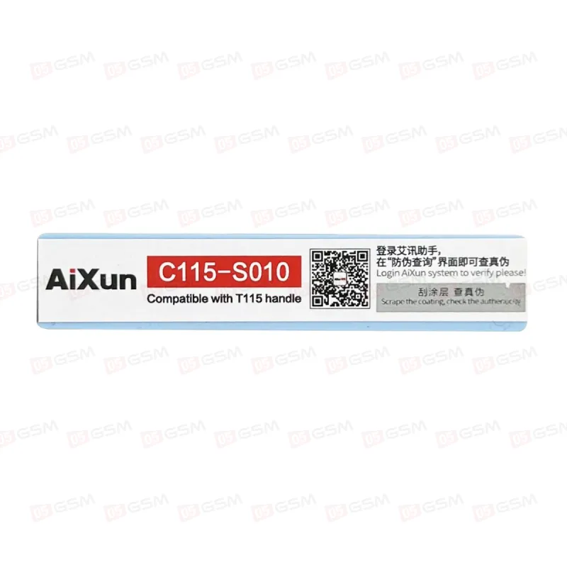 Жало паяльное Aixun C115-S010 (Изогнутое) фото в интернет-магазине 05gsm.ru