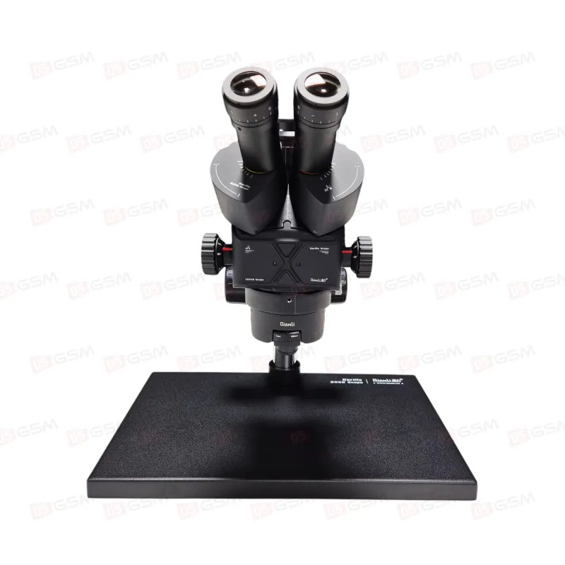 Микроскоп тринокулярный Qianli GorillaScope 6558 c УФ-лампой и подсветкой (6.5-58X) фото в интернет-магазине 05gsm.ru