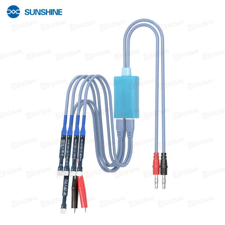 Кабель для теста через блок питания Sunshine SS-908E (iPhone 7-16 Pro Max) фото в интернет-магазине 05gsm.ru