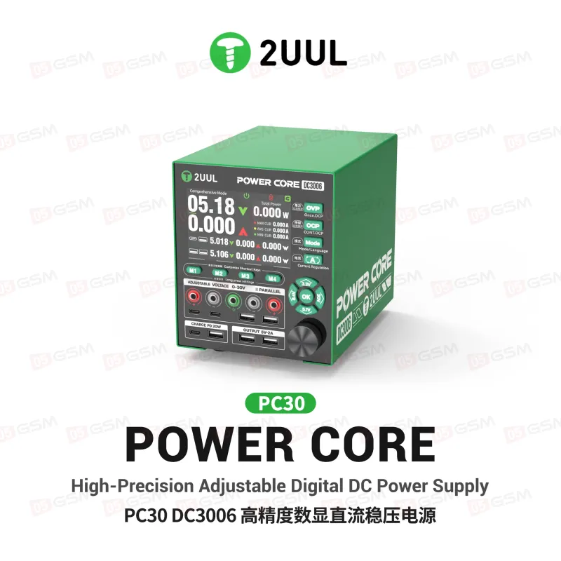 Блок питания 2UUL PC30 DC3006 (Линейный; 30 В; 6 А) фото в интернет-магазине 05gsm.ru