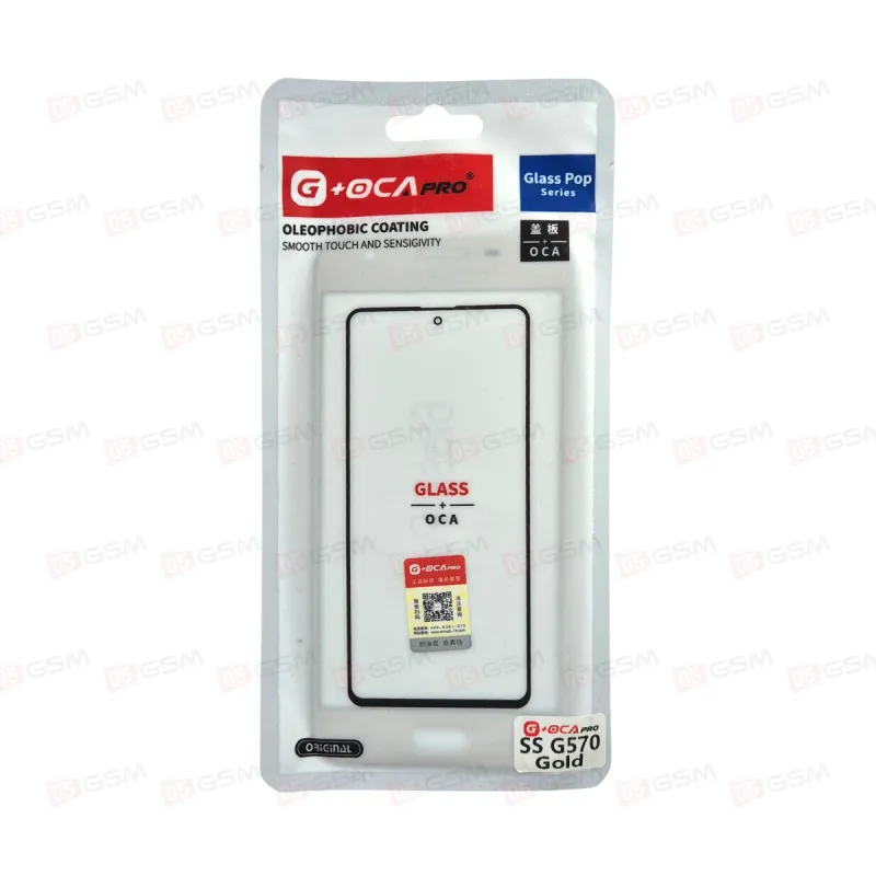 Стекло + OCA (G+OCA) Samsung G570 GOLD  фото в интернет-магазине 05gsm.ru