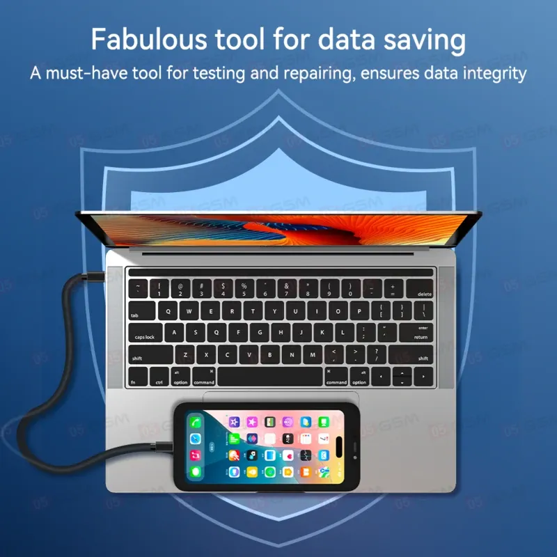 Тестовый дисплей для проверки плат JCID S35C (iPhone 13/13 Mini/14/14 Plus/15/15 Plus) фото в интернет-магазине 05gsm.ru