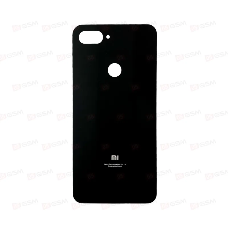 Крышка Xiaomi Mi 8 LITE черная ORIG фото в интернет-магазине 05gsm.ru