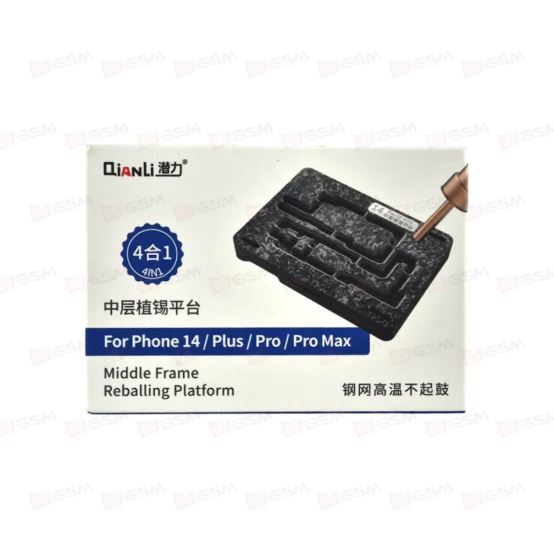 Монтажная платформа Qianli для iPhone 14 Series (Middle Frame) фото в интернет-магазине 05gsm.ru