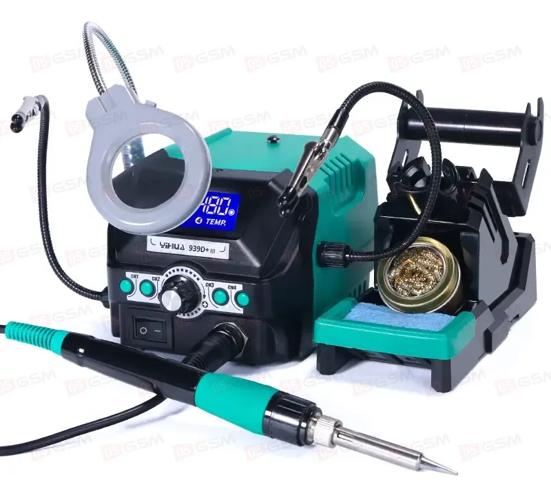 Паяльная станция YiHua 939D+III фото в интернет-магазине 05gsm.ru