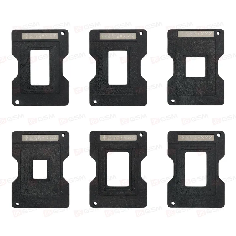 Набор трафаретов с магнитными держателями для ноутбуков XZZ фото в интернет-магазине 05gsm.ru