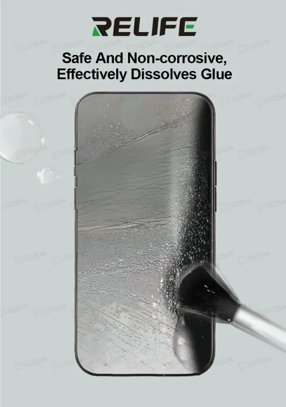 Жидкость для очистки дисплеев от OCA/LOCA Relife RL-8333 (20 мл) фото в интернет-магазине 05gsm.ru