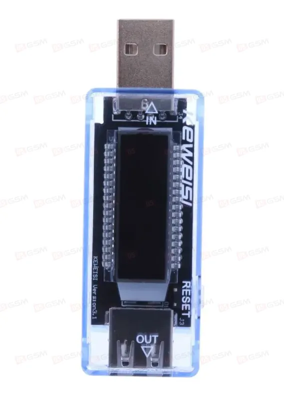 Тестер USB Keweisi KWS-V20 (4-20V; 3A) фото в интернет-магазине 05gsm.ru