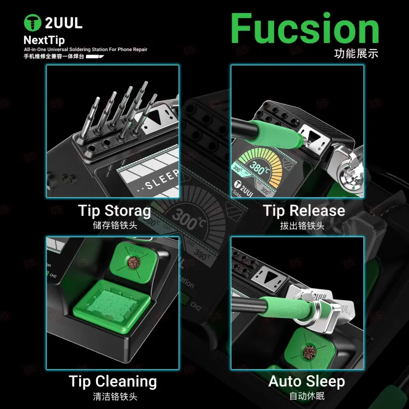 Паяльная станция 2UUL NT210 NextTip (Ручка 210 и 1 жало) фото в интернет-магазине 05gsm.ru