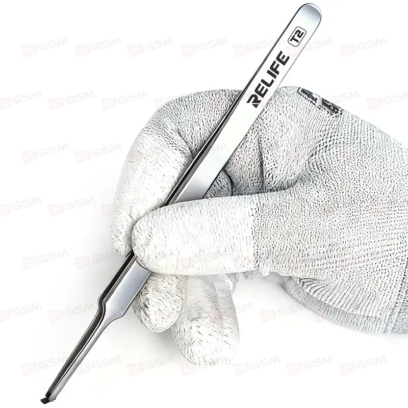 Пинцет прямой Relife T2 (Плоский) фото в интернет-магазине 05gsm.ru