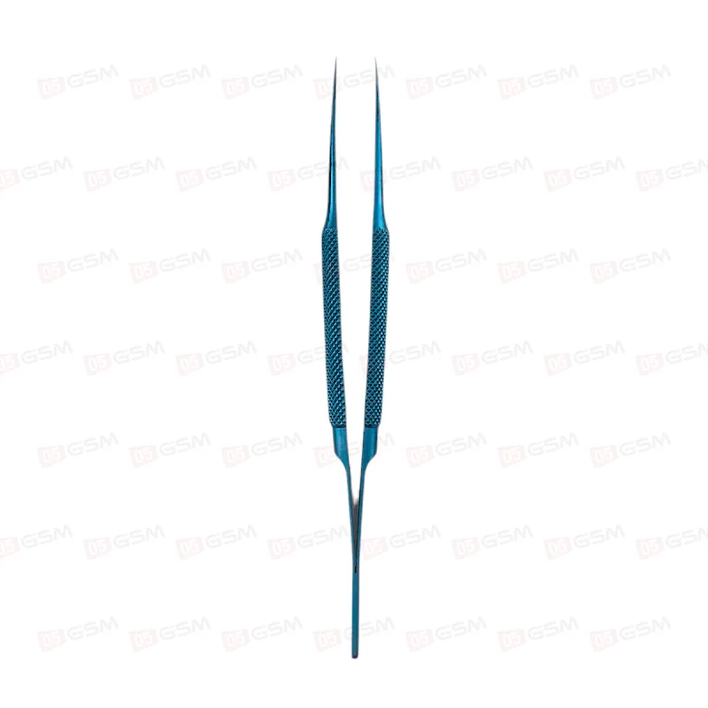 Пинцет изогнутый LiuTool BT-15 (Синий) фото в интернет-магазине 05gsm.ru