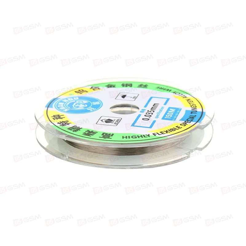 Проволока для снятия стекла Xuanhou Zolola (0.035 мм; 150 м) фото в интернет-магазине 05gsm.ru